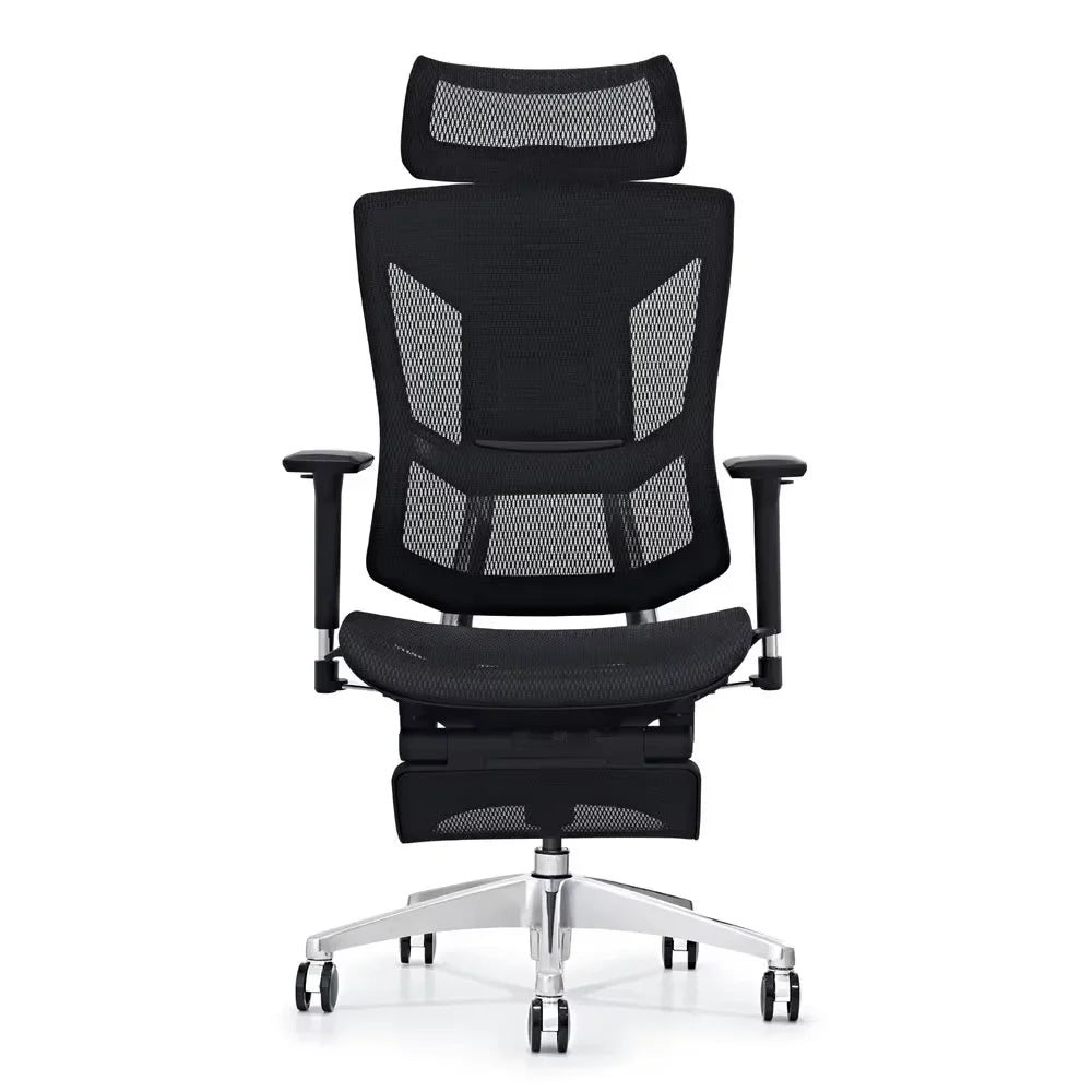 HKM-939155 Ergonomic Swivel Office Chair with Footrest Comfortable and Adjustable Design