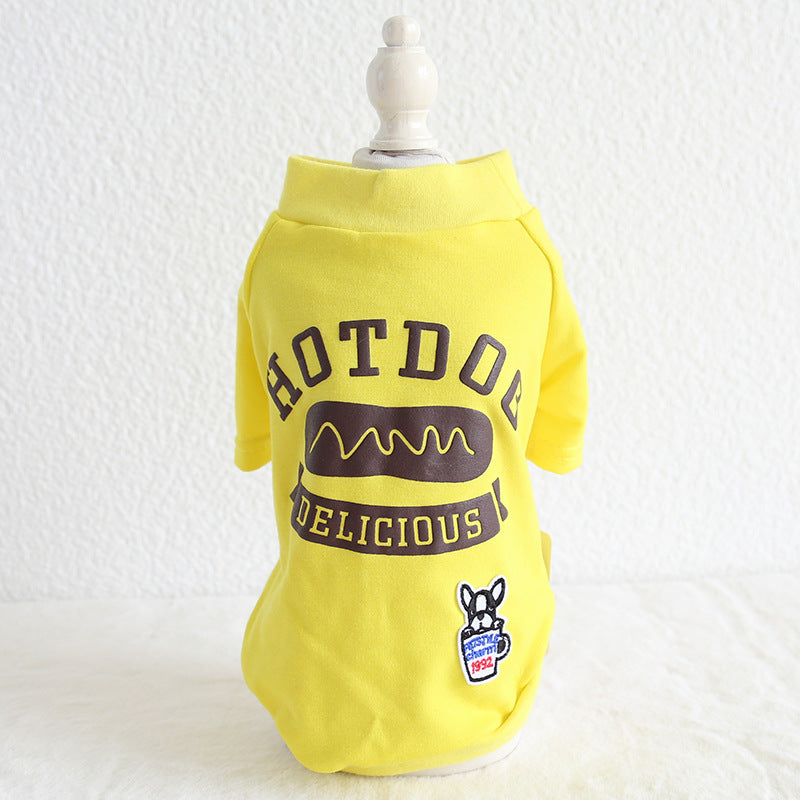 HKM-9391933 Cotton Dog Clothing for Small to Medium Breeds - Adjustable Size Options Available