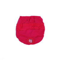 HKM-9392317 Comfortable Female Dog Belly Band - Menstrual Diaper Pants in Blue, Rose, Green, Yellow, Iridescent