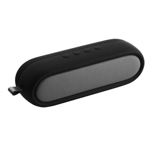 HKM-939347 Portable Waterproof Bluetooth Speaker with Dual 5W Audio, 2600mAh Rechargeable Battery, and 8-Hour Playtime for Outdoor Activities