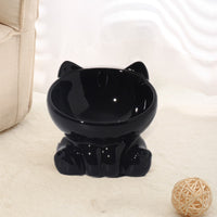 HKM-9394109 Ceramic Pet Bowl for Cats and Dogs - Stylish and Durable Design in Various Colors