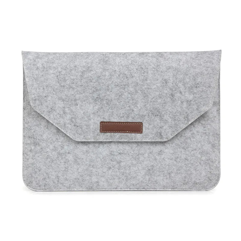 HKM-939411 Felt Sleeve Laptop Bags for 11 to 15 Inch Models - Stylish and Protective Case for MacBook and Tablets