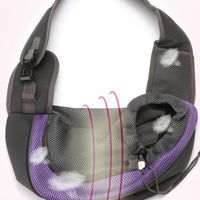 HKM-9396157 Pet Carrier Backpack - Durable Polyester with Eco-Friendly PVC, Lightweight Design for Pets Up to 10kg