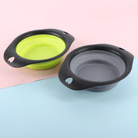 HKM-9397181 Portable Silicone Folding Bowl for Pets - Ideal for Dog and Cat Food & Water Outdoors