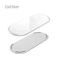 HKM-939731 Aluminum Alloy Wireless Charger with Tempered Glass Cover - 15W Fast Charging