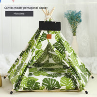 HKM-9398717 Cozy Removable & Washable Cat Tent with Insulation, Foldable Design - Various Sizes Available