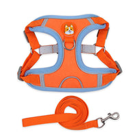 HKM-9398973 Soft Mesh Dog and Cat Harness with Reflective Leash, Comfortable Chest Strap, Lightweight Design