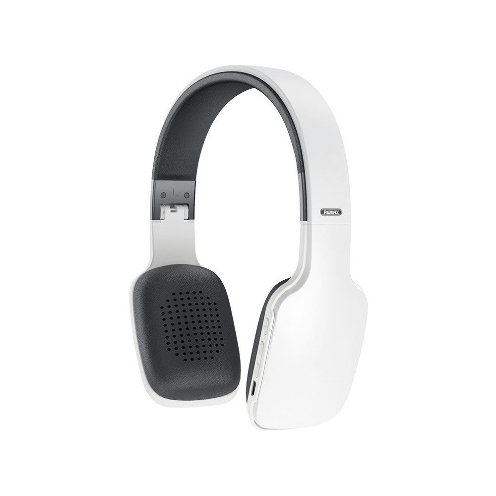 HKM-940051 Wireless Bluetooth V5.0 Stereo Headset with Call Function - Black and White