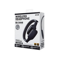 HKM-940051 Wireless Bluetooth V5.0 Stereo Headset with Call Function - Black and White