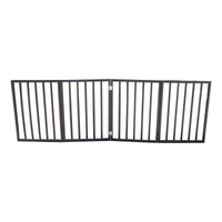 HKM-9401277 Folding Pet Gate for Doorways and Stairs - Lightweight and Stylish Barrier