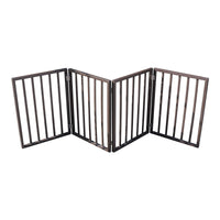 HKM-9401277 Folding Pet Gate for Doorways and Stairs - Lightweight and Stylish Barrier