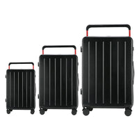 HKM-940243 Expandable Cabin Suitcase with Wheels and Laptop Stand for Travel