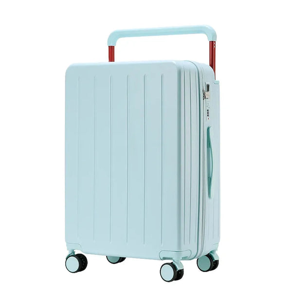 HKM-940243 Expandable Cabin Suitcase with Wheels and Laptop Stand for Travel