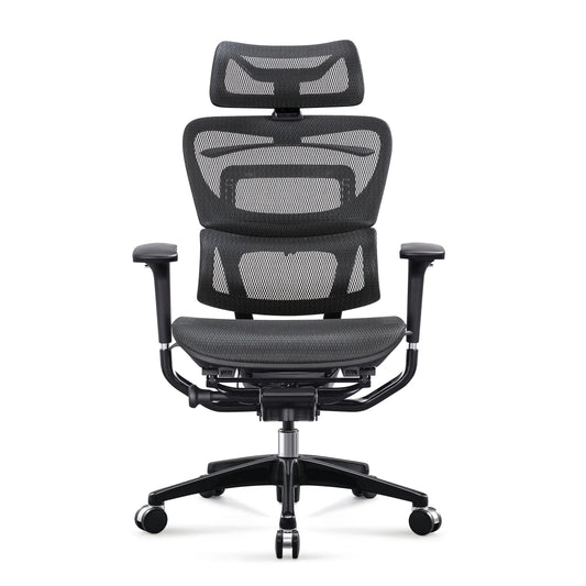 HKM-940307 Ergonomic Reclining Computer Gaming Chair with Adjustable 3D Armrests and 360-Degree Swivel