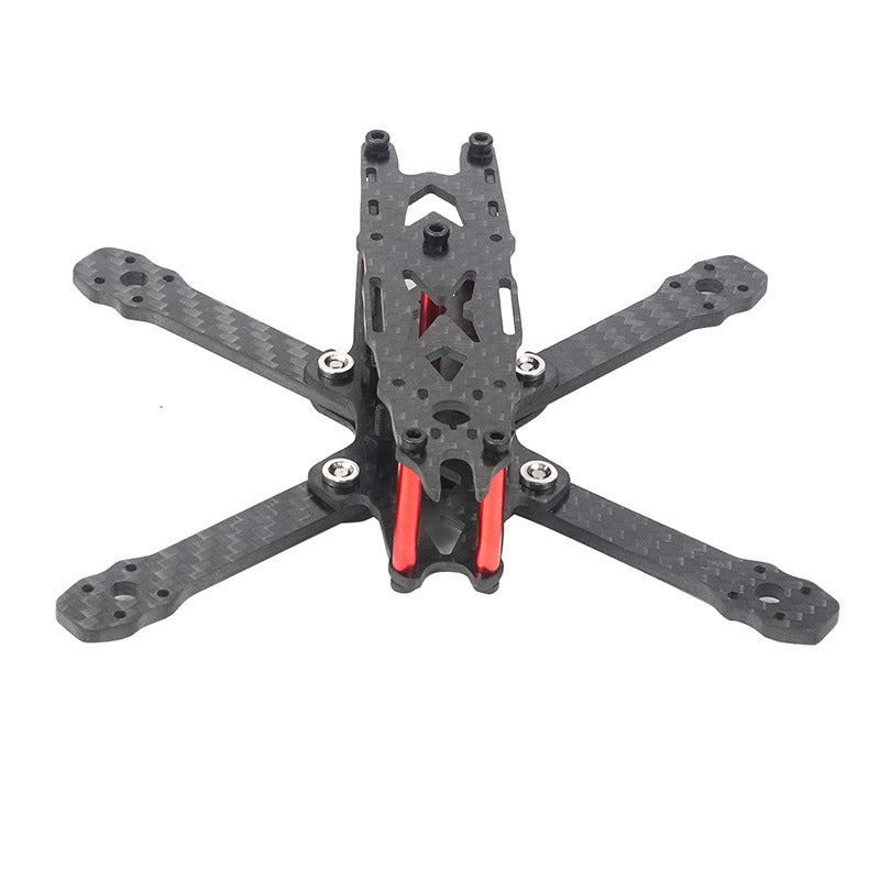 HKM-940371 ALFARC-FS135 Carbon Fiber Racing Drone Frame - 135mm Wheelbase, 3mm Arm Thickness, Compatible with F4/F3 Flight Control Systems