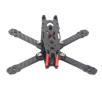 HKM-940371 ALFARC-FS135 Carbon Fiber Racing Drone Frame - 135mm Wheelbase, 3mm Arm Thickness, Compatible with F4/F3 Flight Control Systems