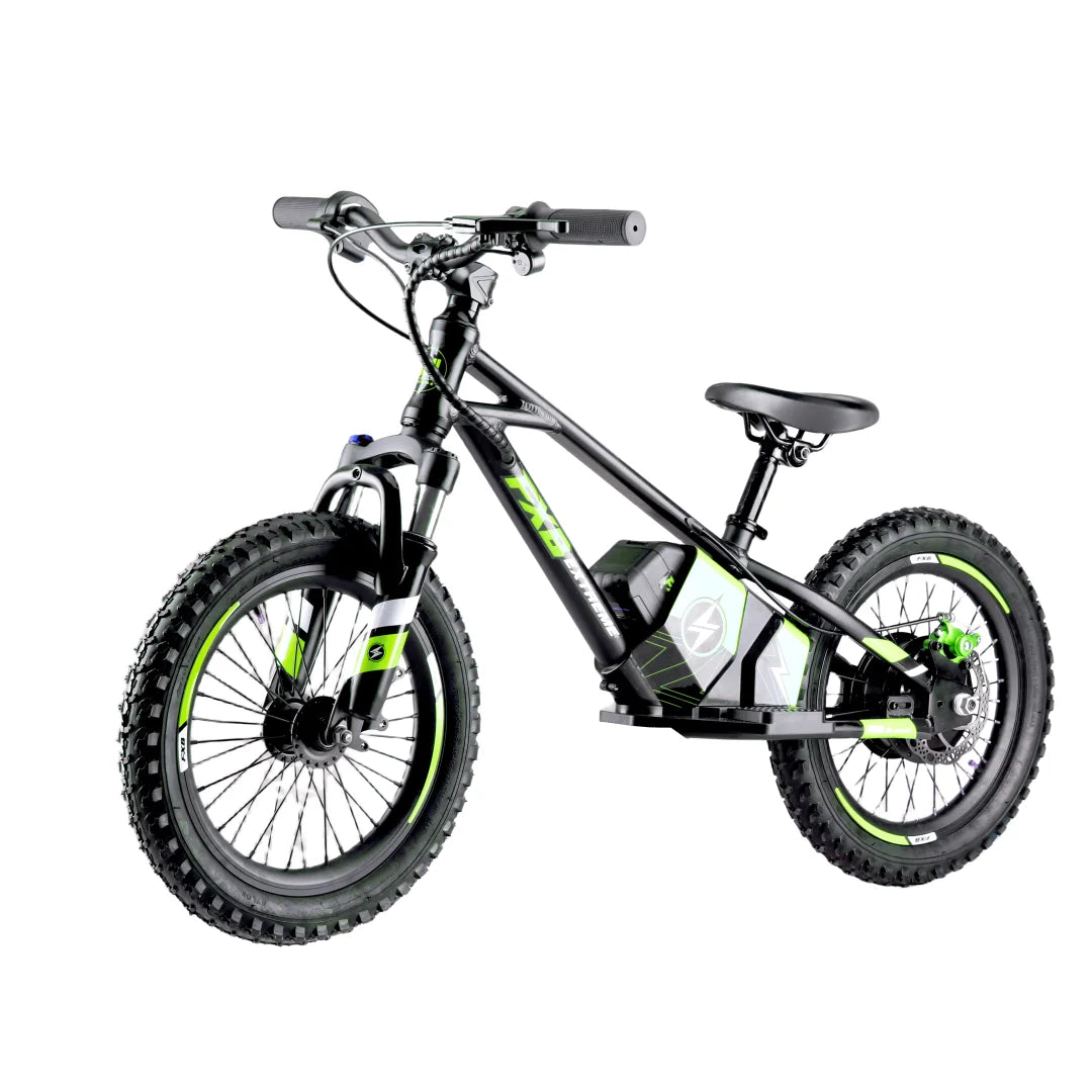 HKM-940435 16 Inch Electric Balance Bike for Kids - Aluminum Alloy Frame, 3 Speed, Disc Brake, Up to 50 Km/h