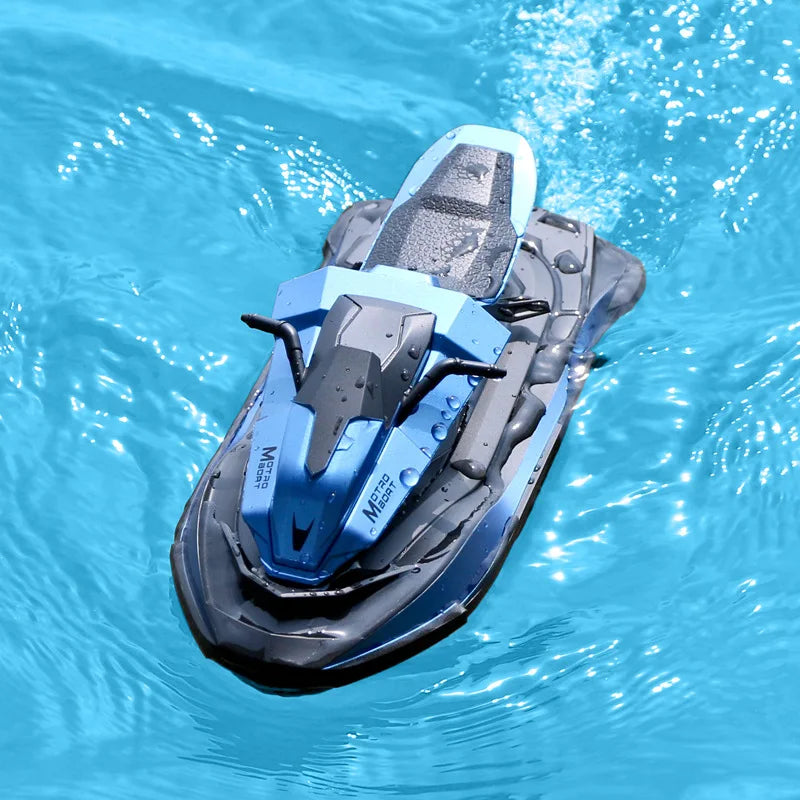 HKM-940435 2.4G Remote Control Racing Boat S9 - High-Speed RC Motorcycle Boat for Outdoor Fun