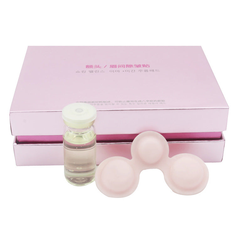 HKM-940435 Silicone Pink Forehead Wrinkle Removal Patch in Gift Box