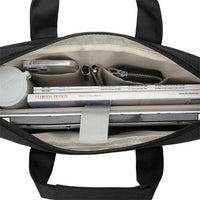 HKM-940563 Large Capacity Portable Laptop Tote Bag for 14-15.6 Inch Laptops - Black Laptop Case