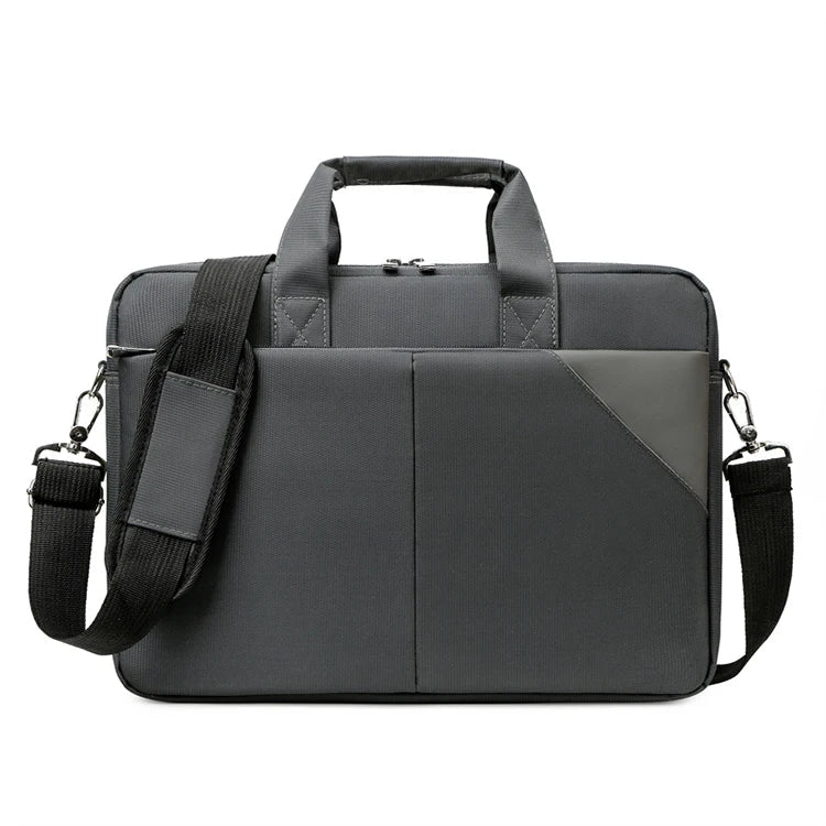 HKM-940563 Large Capacity Portable Laptop Tote Bag for 14-15.6 Inch Laptops - Black Laptop Case