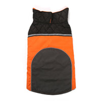 HKM-9406013 Waterproof and Warm Outdoor Jacket for Dogs in Blue, Orange, Army Green, Red