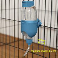 HKM-9406909 360° Rotatable Pet Water Bottle for Small Animals - Ideal for Rabbits, Guinea Pigs, Ferrets, and More