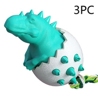 HKM-9408061 Wild Boar Egg Dog Molar Toothbrush Chew Toy - Durable TPR & Nylon