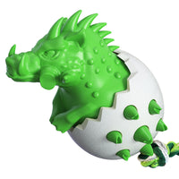 HKM-9408061 Wild Boar Egg Dog Molar Toothbrush Chew Toy - Durable TPR & Nylon