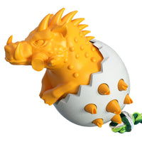 HKM-9408061 Wild Boar Egg Dog Molar Toothbrush Chew Toy - Durable TPR & Nylon