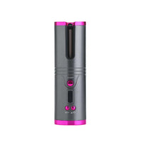 HKM-940819 Wireless Automatic Curling Iron with USB Lazy Charging – Ideal for Wet and Dry Hair, 15mm Diameter, Quick 3-5 Minute Styling