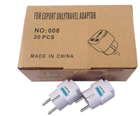 HKM-940883 Universal Multi-Country Travel Plug Adapter with 3-Hole and 2-Hole Options