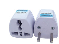 HKM-940883 Universal Multi-Country Travel Plug Adapter with 3-Hole and 2-Hole Options
