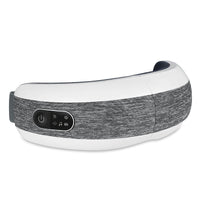 HKM-941203 Air Compression Eye Massager with USB Charging - Model ST-201, ABS Plastic and Flannel Material