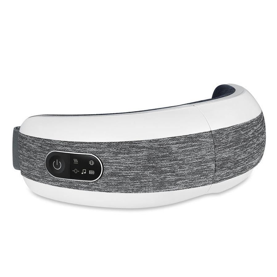 HKM-941203 Air Compression Eye Massager with USB Charging - Model ST-201, ABS Plastic and Flannel Material