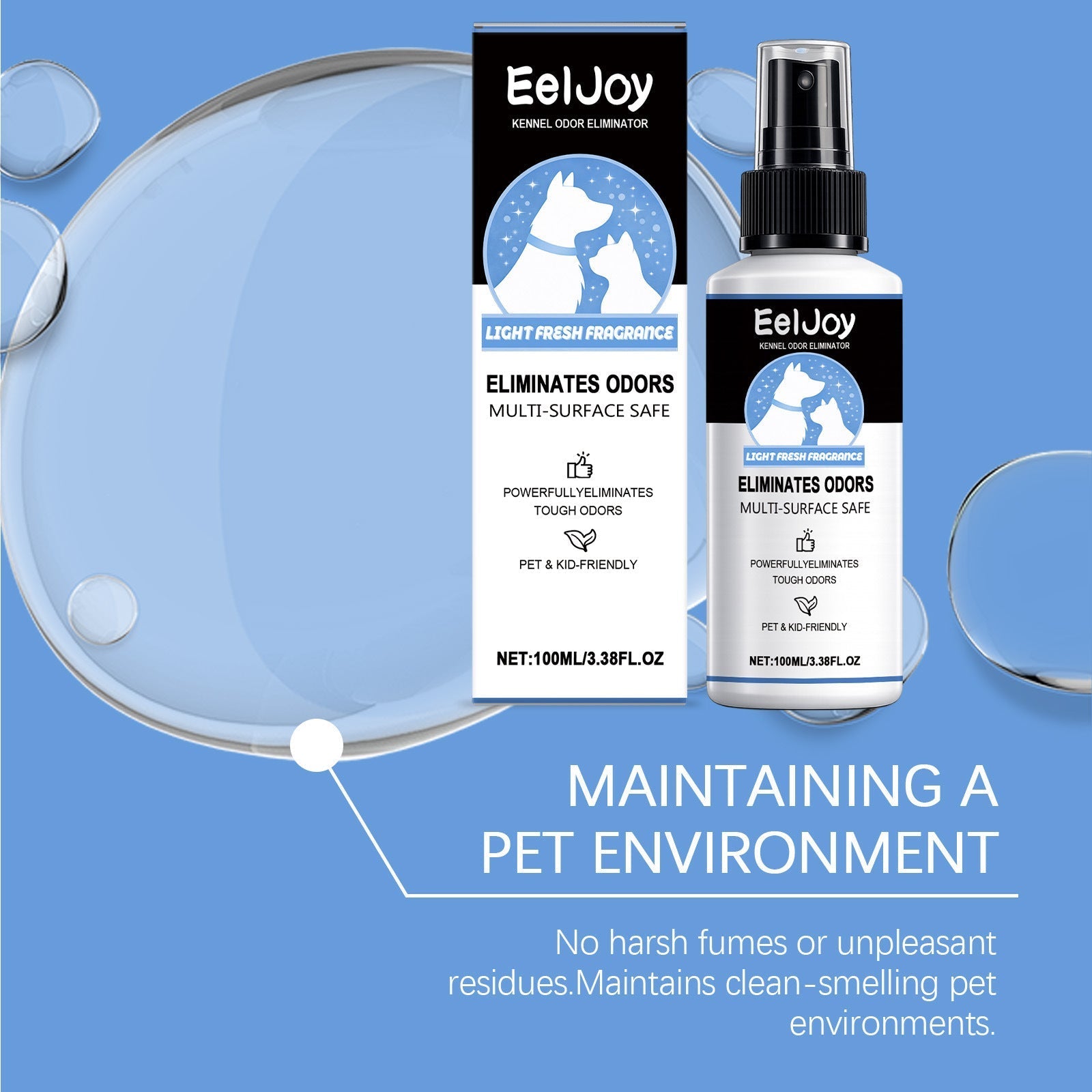 HKM-9413053 Pet Odor and Stain Remover - Eco-Friendly Cleaning Solution with Natural Ingredients