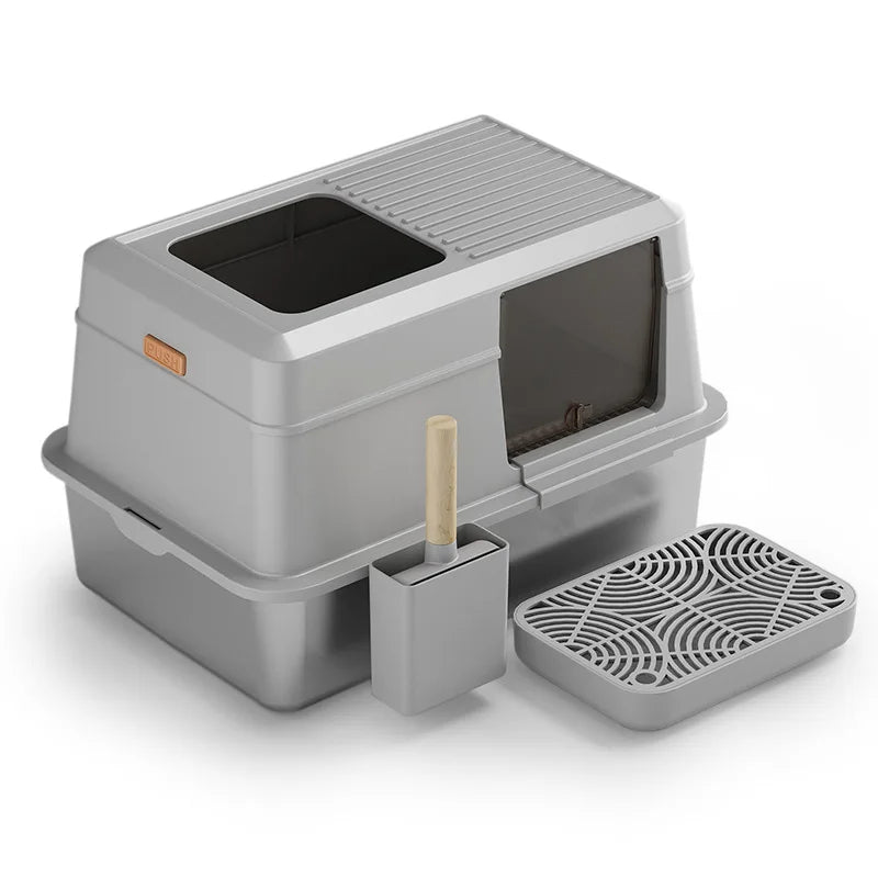 HKM-941459 Intelligent Smart Self-Cleaning Litter Box for Cats with Large Capacity and Durable Design