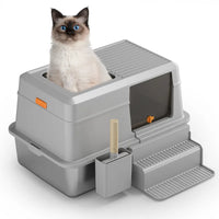 HKM-941459 Intelligent Smart Self-Cleaning Litter Box for Cats with Large Capacity and Durable Design