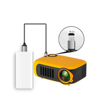 HKM-941523 Portable LED LCD Home Cinema Projector for Video and Audio Viewing