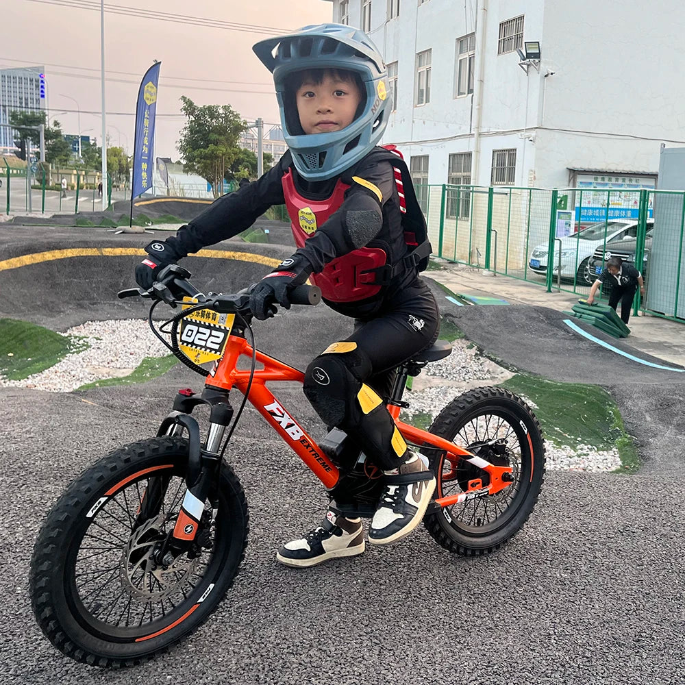 HKM-941587 16-Inch Electric Balance Bike with 350W Motor, 36V Lithium Battery, Disc Brake and Portable Design