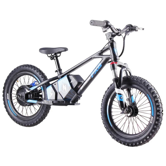 HKM-941587 16-Inch Electric Balance Bike with 350W Motor, 36V Lithium Battery, Disc Brake and Portable Design