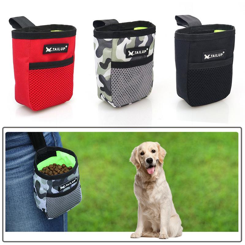 HKM-9417405 Pet Mini Training Snack Bag - Durable 600D Oxford Cloth, Compact Size 9cm x 4cm x 13cm