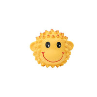 HKM-9418429 Interactive Squeaky Dog Toys - Soft Latex Animal Balls for Fetch and Dental Health