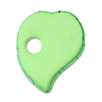 HKM-941843 Baby Bear Anti-Flat Head Pillow for Infants - Pure Cotton, Soft & Breathable, 0-2 Years, Green Leaf Design