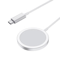 HKM-942035 Magnetic Wireless Charger for iPhone with 15W Fast Charging, USB Connection, 1m Cable