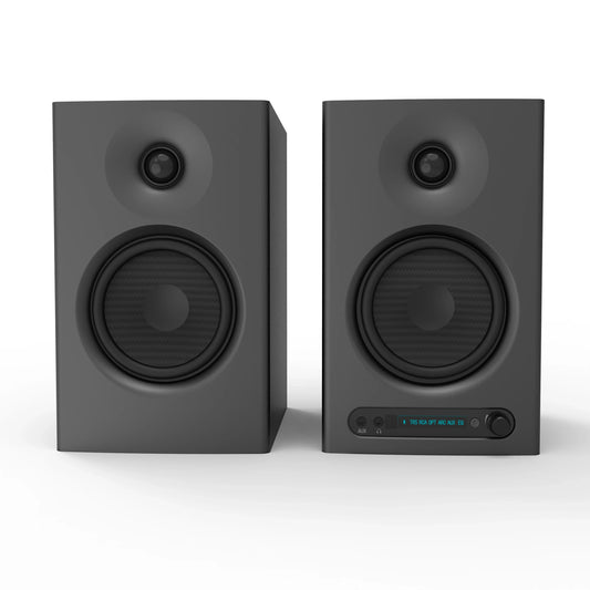 HKM-942163 60W Fiberglass Woofer Speaker with Super Bass and Crystal Sound for Studio Monitoring and Bluetooth Connectivity
