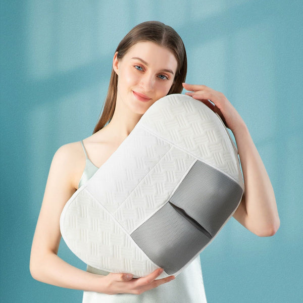 HKM-942611 Butterfly Shaped Infrared Massage Pillow with Heating Function for Neck, Back, Waist and Legs
