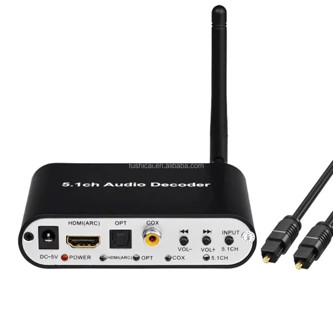 HKM-942675 5.1 Channel Home Theatre Audio Decoder with Multiple Inputs and Formats Support