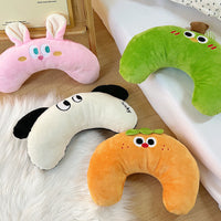 HKM-9428541 Cervical Support U-Shape Pet Pillow for Cats and Dogs - Plush, Various Colors Available