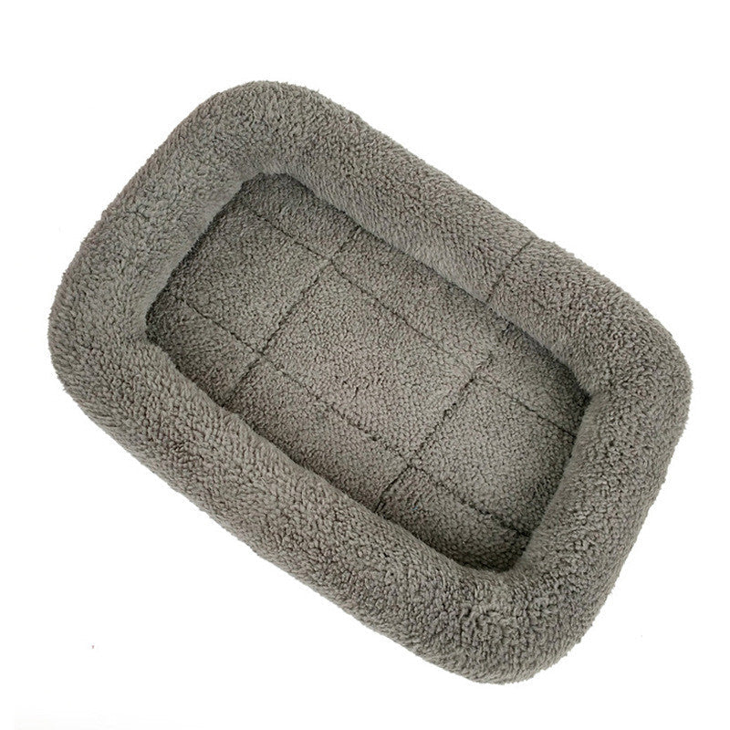 HKM-9430717 Cozy Autumn and Winter Dog Bed Blanket - Soft Cloth Pet Nest in Multiple Sizes